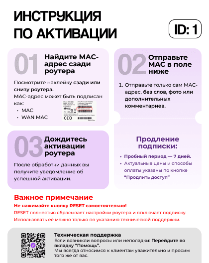 Инструкция